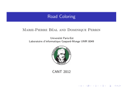 Road Coloring