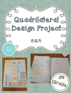 Quadrilateral Design Project