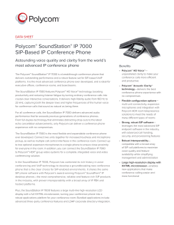 Polycom SoundStation IP 7000 Conference Phone