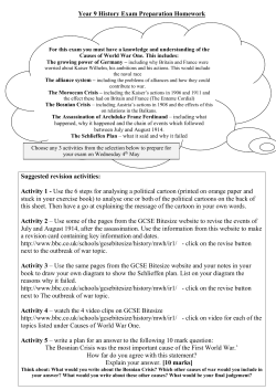 Activity 1 - The Coleshill School