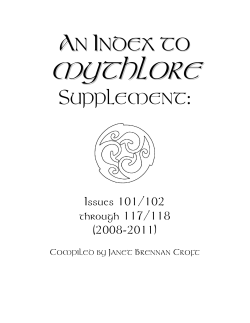 Agan, C - The Mythopoeic Society