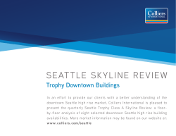 seattle skyline review - Colliers International