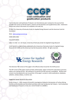Analysis of Scientific Investigations Related to Reclamation of