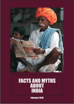 FACTS AND MYTHS ABOUT INDIA
