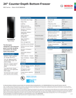 24" Counter-Depth Bottom-Freezer