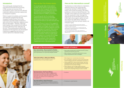 Interventions to Common Medication