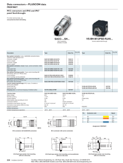 Phoenix Contact PLUSCON Connection Technology for Field