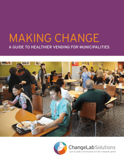 Making Change - ChangeLab Solutions