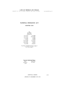 NATIONAL INSURANCE ACT