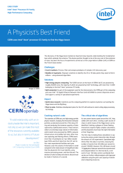 A Physicist`s Best Friend