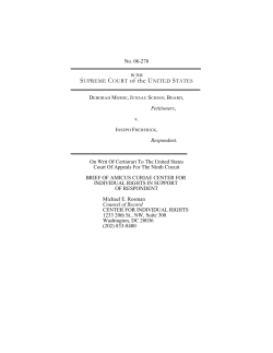 SUPREME COURT of the UNITED STATES