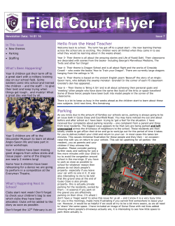 Hello from the Head Teacher Parking