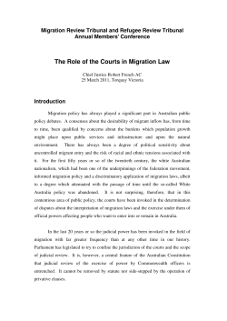PDF 152k - High Court of Australia