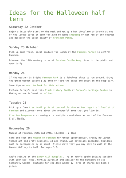 Ideas for the Halloween half term