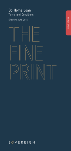 Terms and Conditions