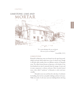 LIMESTONE, LIME AND MORTAR