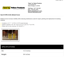 ID 4.5 inches Height 64 inches SPECIFICATIONS