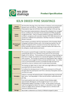 Product Specifications