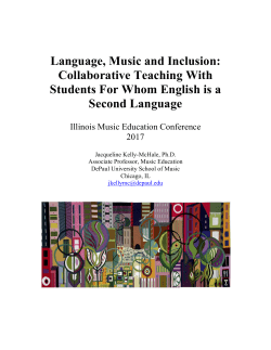 Facilitating Social Justice Conversations in the General Music