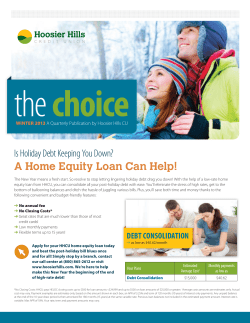 A Home Equity - Hoosier Hills Credit Union