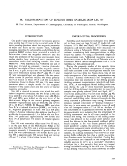 15. Paleomagnetism of Igneous Rock Samples&mdash;DSDP Leg 45