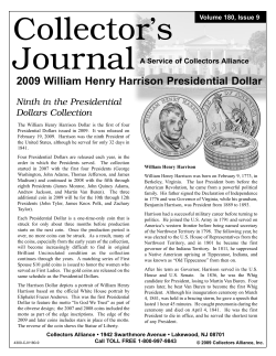2009 William Henry Harrison Presidential Dollar