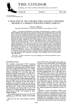 A Field Test of the Variable Circular