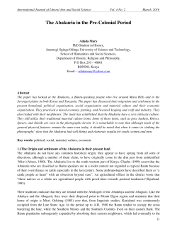 Full Text PDF - International Journal of Liberal Arts And Social Science