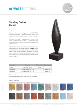 Uranus Water Feature