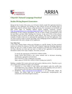 Scuba Diving Practical Readme ()