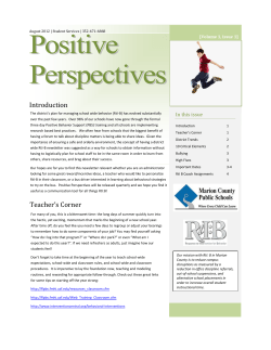 Marion Co RtIB Newsletter 8-20-12
