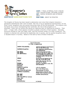 ADAPTED BY KAREN BOETTCHER-TATE The kingdom of Glump