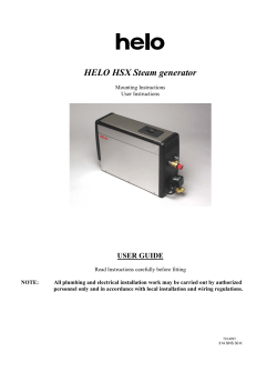 HELO HSX Steam generator