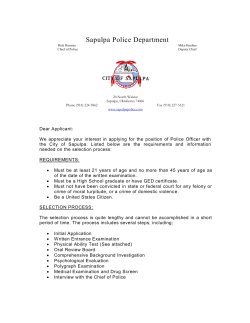 Sapulpa Police Department