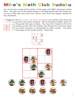 Cut out the ten circles at the bottom of this page with MMC