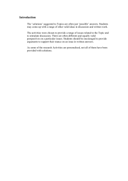 Introduction - Essentials Education