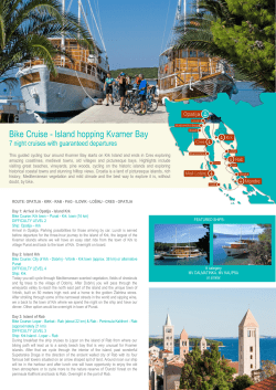 Bike Cruise - Island hopping Kvarner Bay