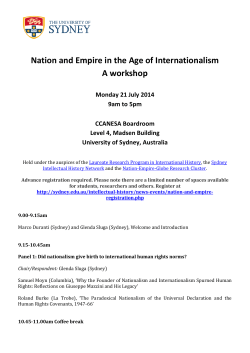 Program and Paper Abstracts