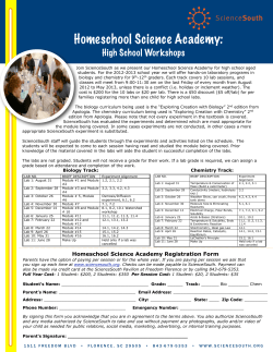 HSA- High School SY2012