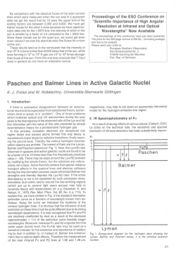 Paschen and Balmer Lines in Active Galactic Nuclei
