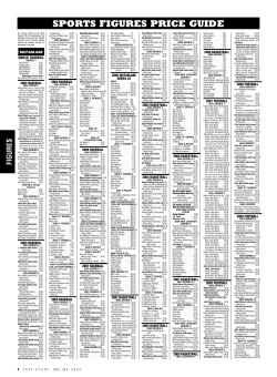 sports figures price guide
