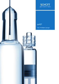 syriQ - SCHOTT Glass