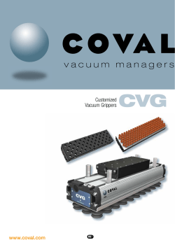 Customized Vacuum Grippers