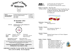 30 December 2012 Christmas 1