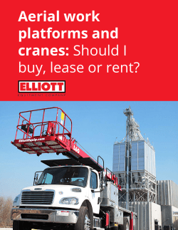 Buy Rent Lease Elliott Equipment