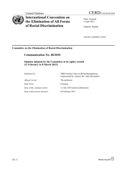 Communication No. 48/2010