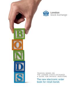 The new electronic order book for retail bonds