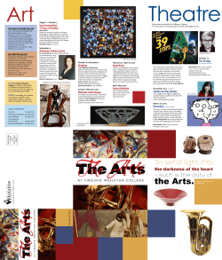 the Arts. - Virginia Wesleyan College