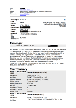 FOI 14-89 - Document 1 - Department of Finance
