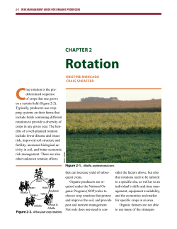 Rotation - Organic Risk Management